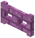 Magenta Brick Fence Gate