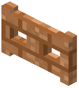 Orange Brick Fence Gate