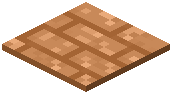 Orange Brick Pressure Plate