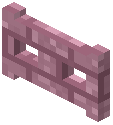 Pink Brick Fence Gate
