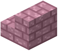 Pink Brick Stairs