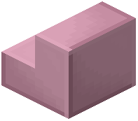 Pink Large Tile Stairs