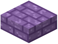 Purple Brick Slab