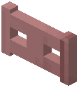 Red Large Tile Fence Gate