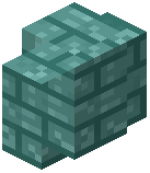 Teal Brick Wall