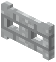 White Brick Fence Gate