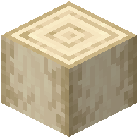 Stripped Ash Log