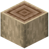 Stripped Walnut Log