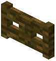 Jungle Log Fence Gate