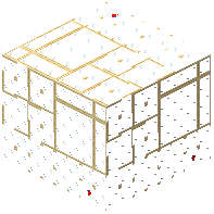 Golden Luxury Glass