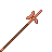 Copper Concave Edged Halberd
