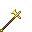 Golden Heavy War Hammer
