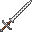 Iron Flame-Bladed Sword