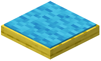Light Blue Ginkgo Cushion