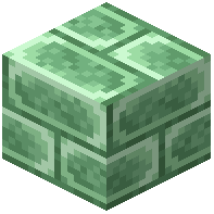 Green Calcite Bricks