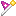Magenta Goal Pole