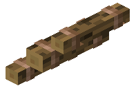 Oak Log Bridge Stairs