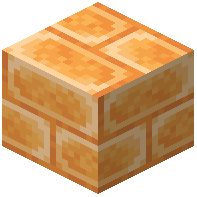 Orange Calcite Bricks