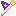 Purple Goal Pole