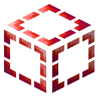 Red Dotted-Line Block