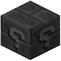 Storage Black Calcite Bricks