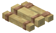 Stripped Birch Log Bridge