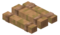 Stripped Jungle Log Bridge