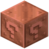 Waxed Copper Question Block