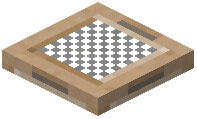 Rubber Wood Trapdoor