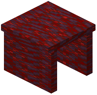 Crimson Covered Desk