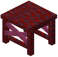 Crimson Modern Desk