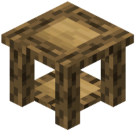 Oak End Table