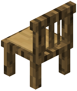 Oak Striped Chair