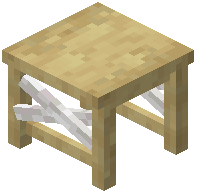 Stripped Birch Modern Desk