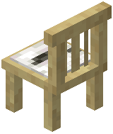 Stripped Birch Striped Chair