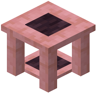 Stripped Cherry End Table