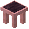 Stripped Cherry Stool