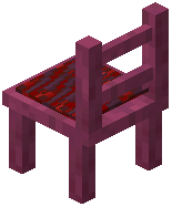 Stripped Crimson Chair