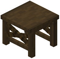 Stripped Dark Oak Modern Desk