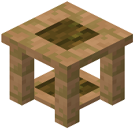 Stripped Jungle End Table