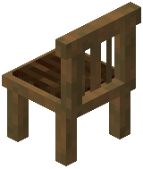 Stripped Spruce Striped Chair