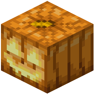 Lit Smiling Pumpkin