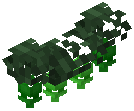 Wavy Garland Green Lights