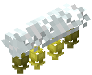 White Garland Yellow Lights