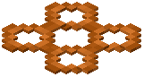 Red Sandstone Clover Paving