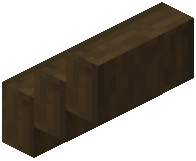 Dark Oak Compact Stairs