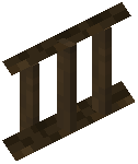 Dark Oak Railing