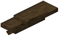 Dark Oak Terrace Stairs