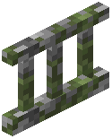 Mossy Cobblestone Balcony