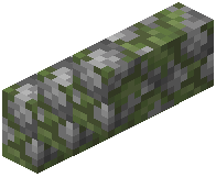 Mossy Cobblestone Compact Stairs